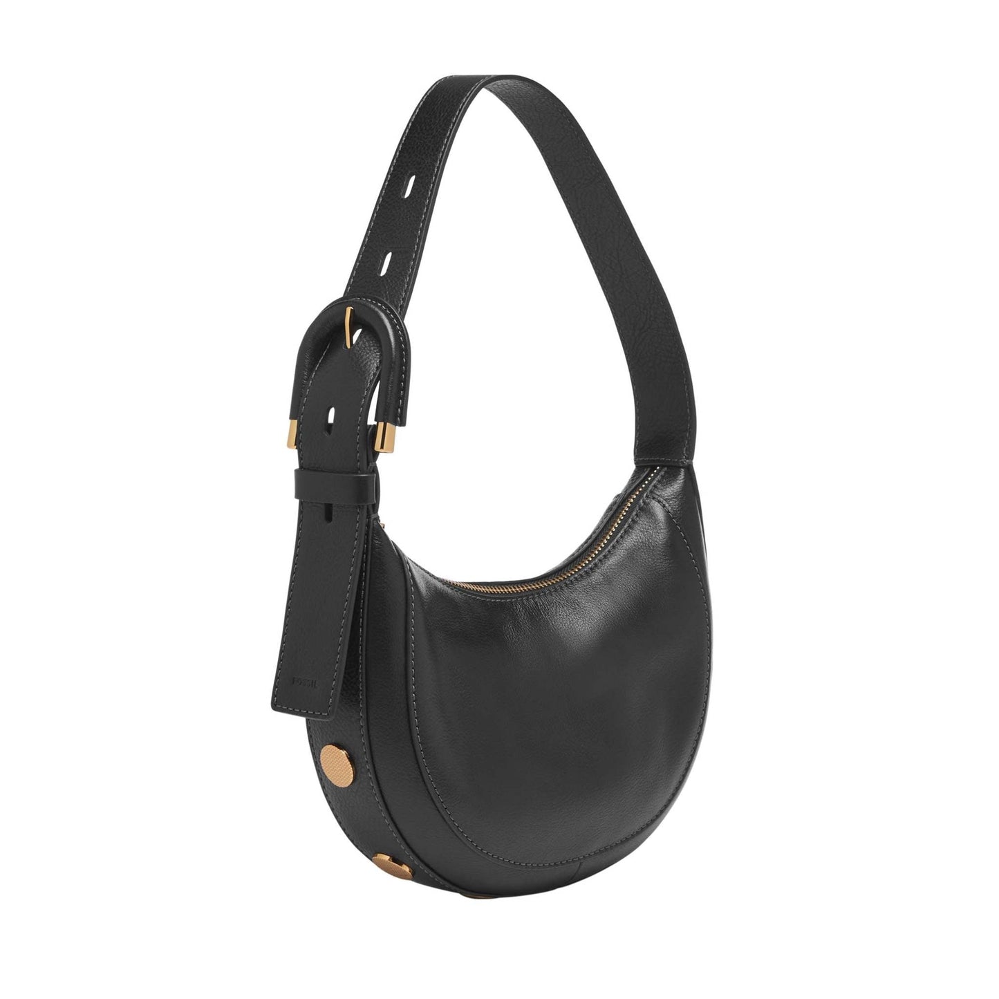 HARWELL SMALL LEATHER HOBO CRESCENT BAG