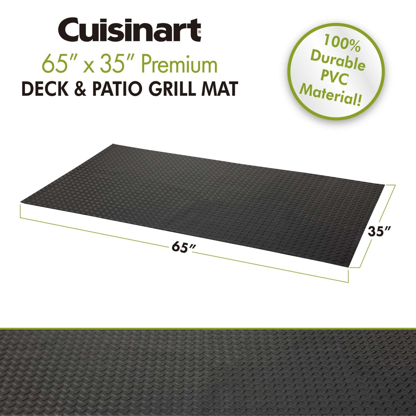 65" X 36" PREMIUM DECK AND PATIO GRILL MAT