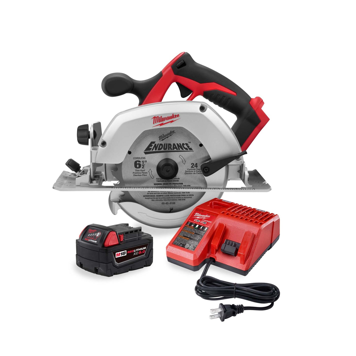 M18 6.5" CIRCULAR SAW W/ M18 BATTERY & CHARGER