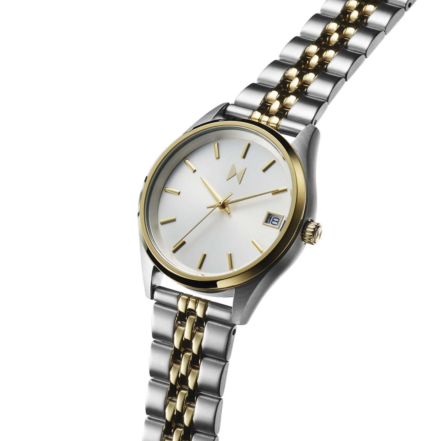 LADIES' RISE BOYFRIEND TWO-TONE STAINLESS STEEL WATCH