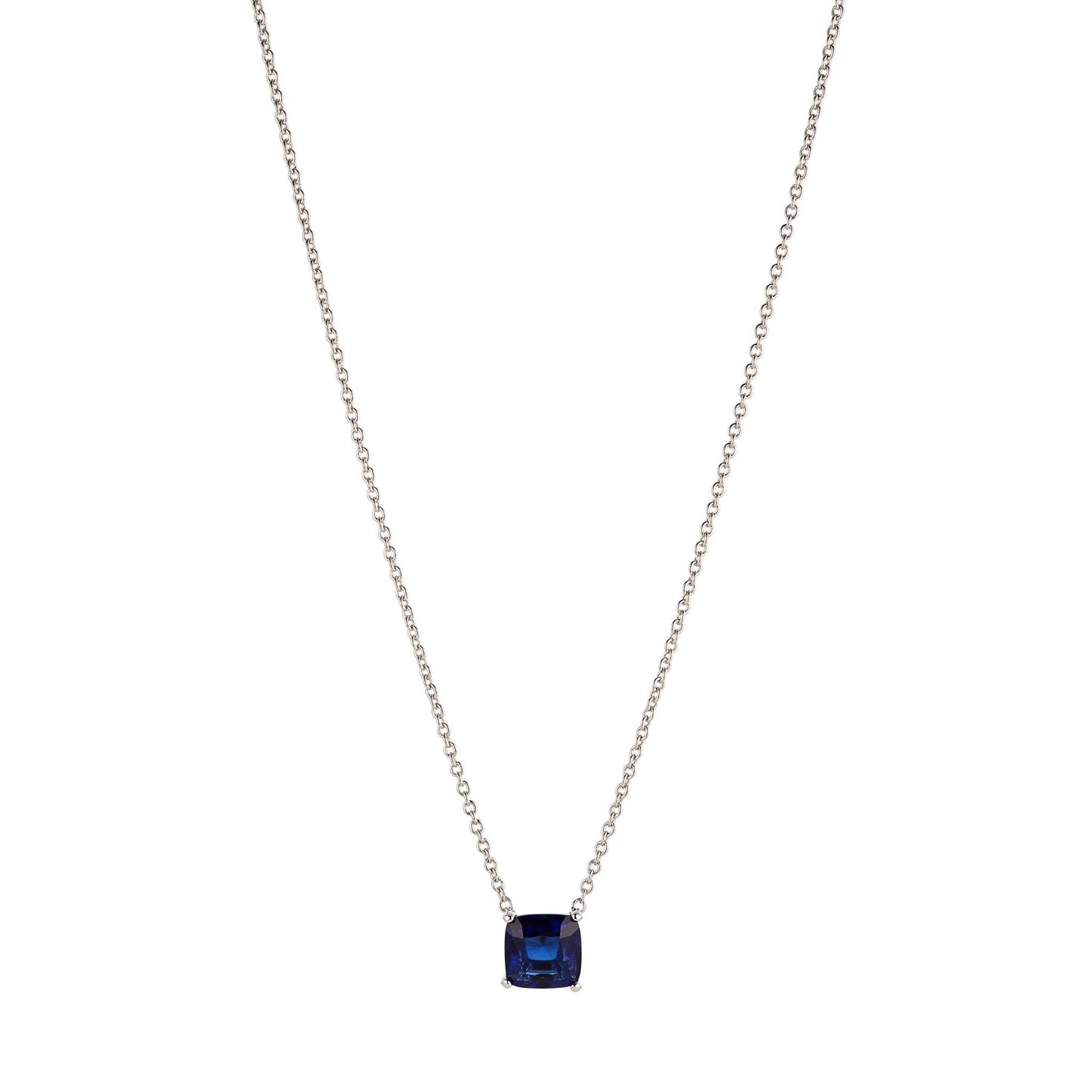 CUSHION CUT NECKLACE