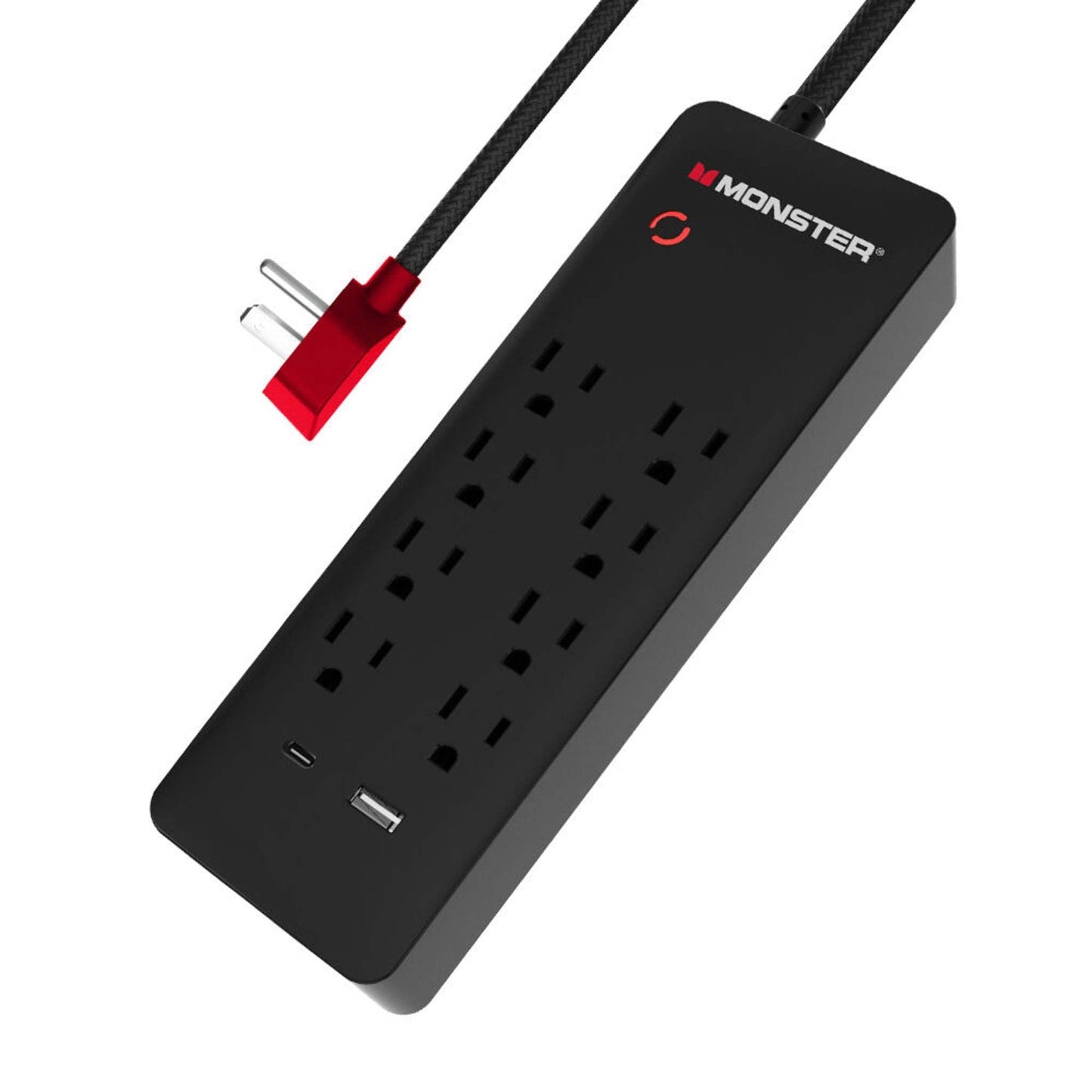 M10 SURGE PROTECTOR WITH 1 USB-C & 1 USB-A PORT