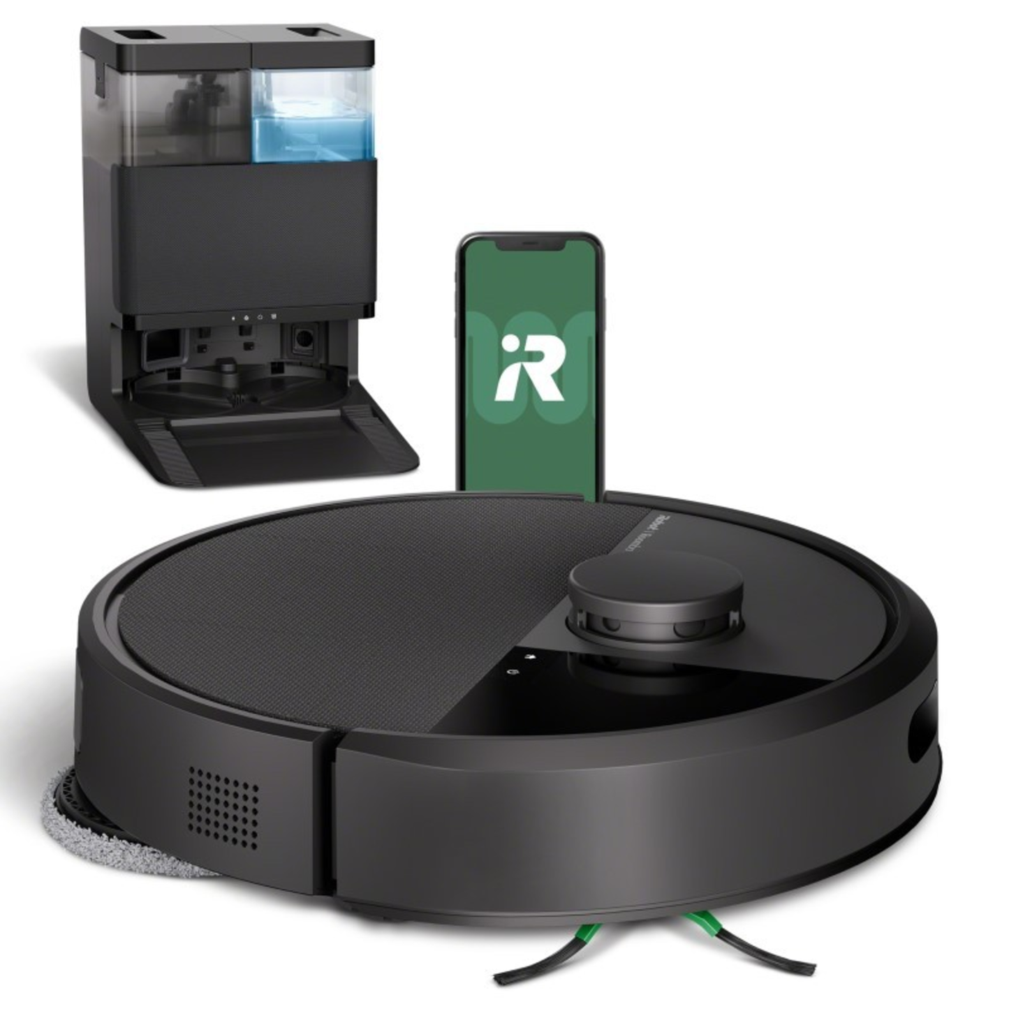 ROOMBA PLUS 405 COMBO ROBOT + AUTOWASH DOCK - (BLACK)
