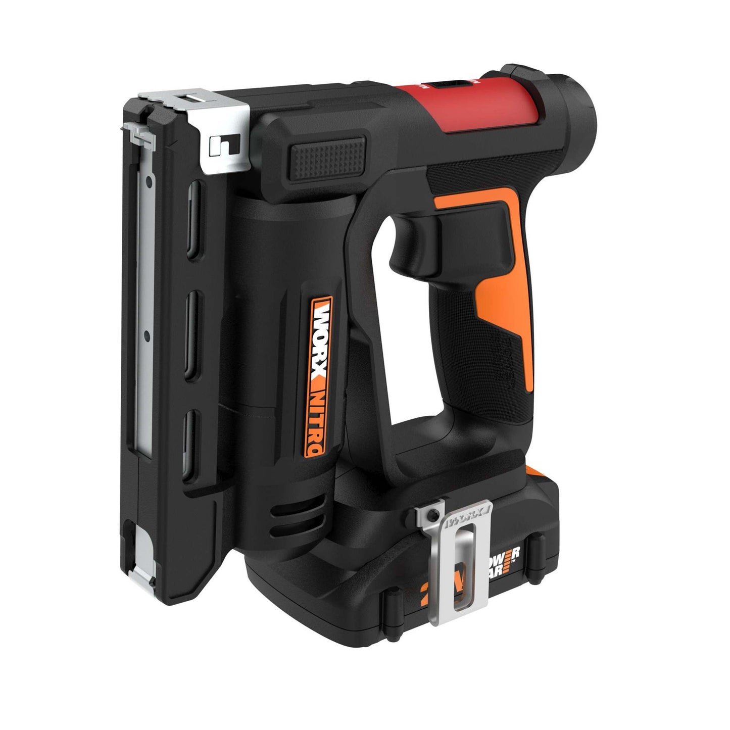 NITRO 20V POWER SHARE CORDLESS 3/8" CROWN STAPLER W/ AIR IMPACT TECHNOLOGY