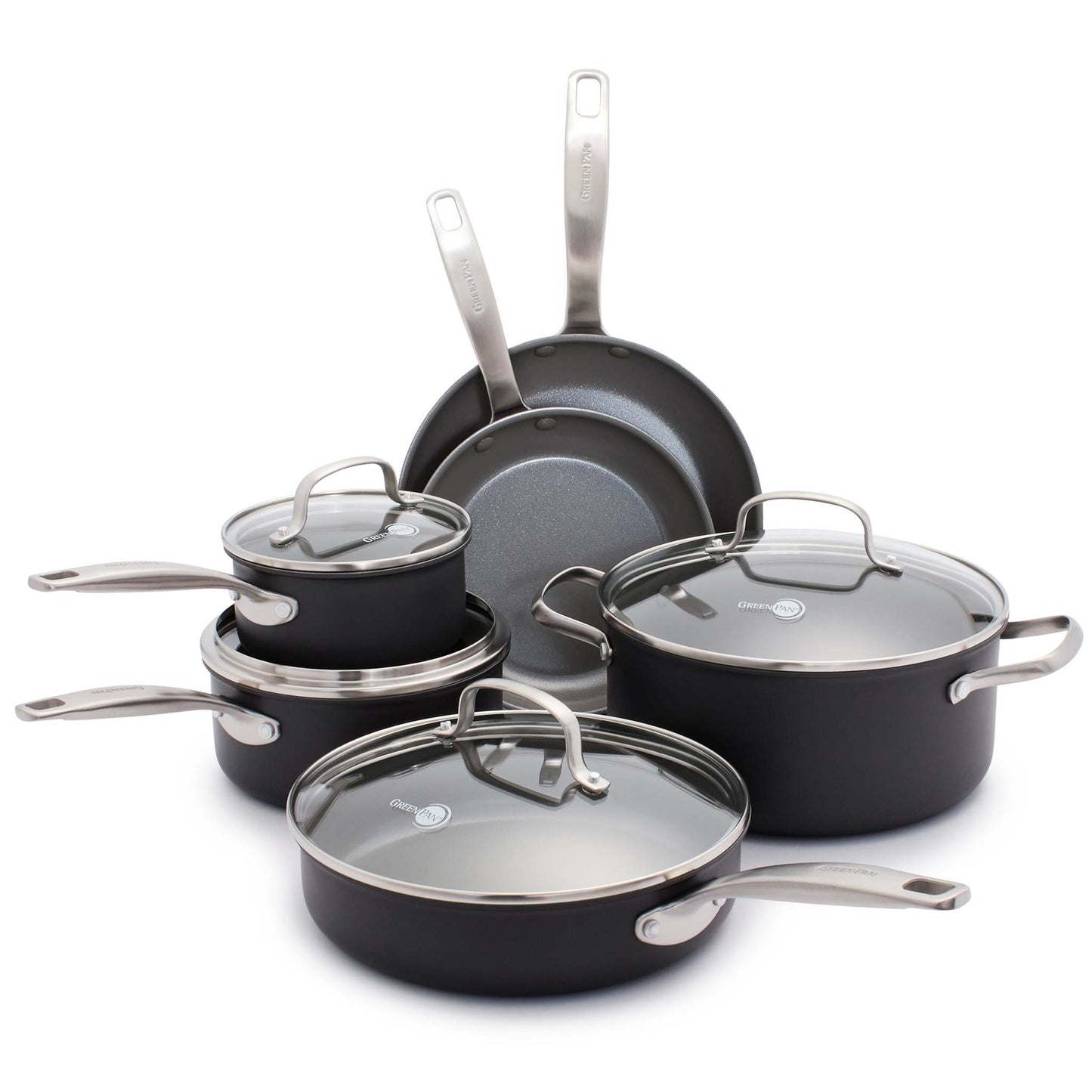 CHATHAM 10PC CERAMIC NONSTICK COOKWARE SET