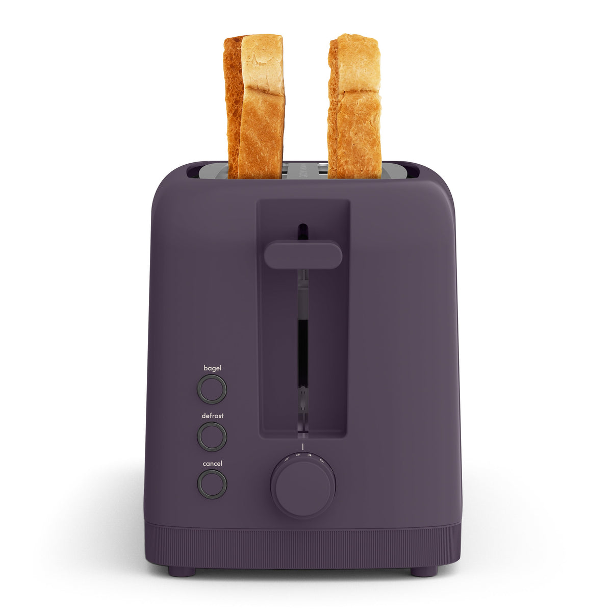 4 Slice Slim Toaster Plum