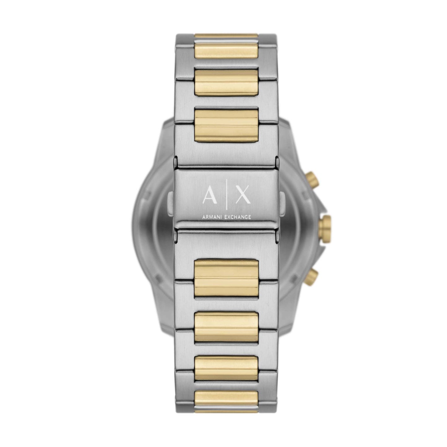 MEN'S BANKS 2-TONE CHRONOGRAPH WATCH AND BRACELET SET