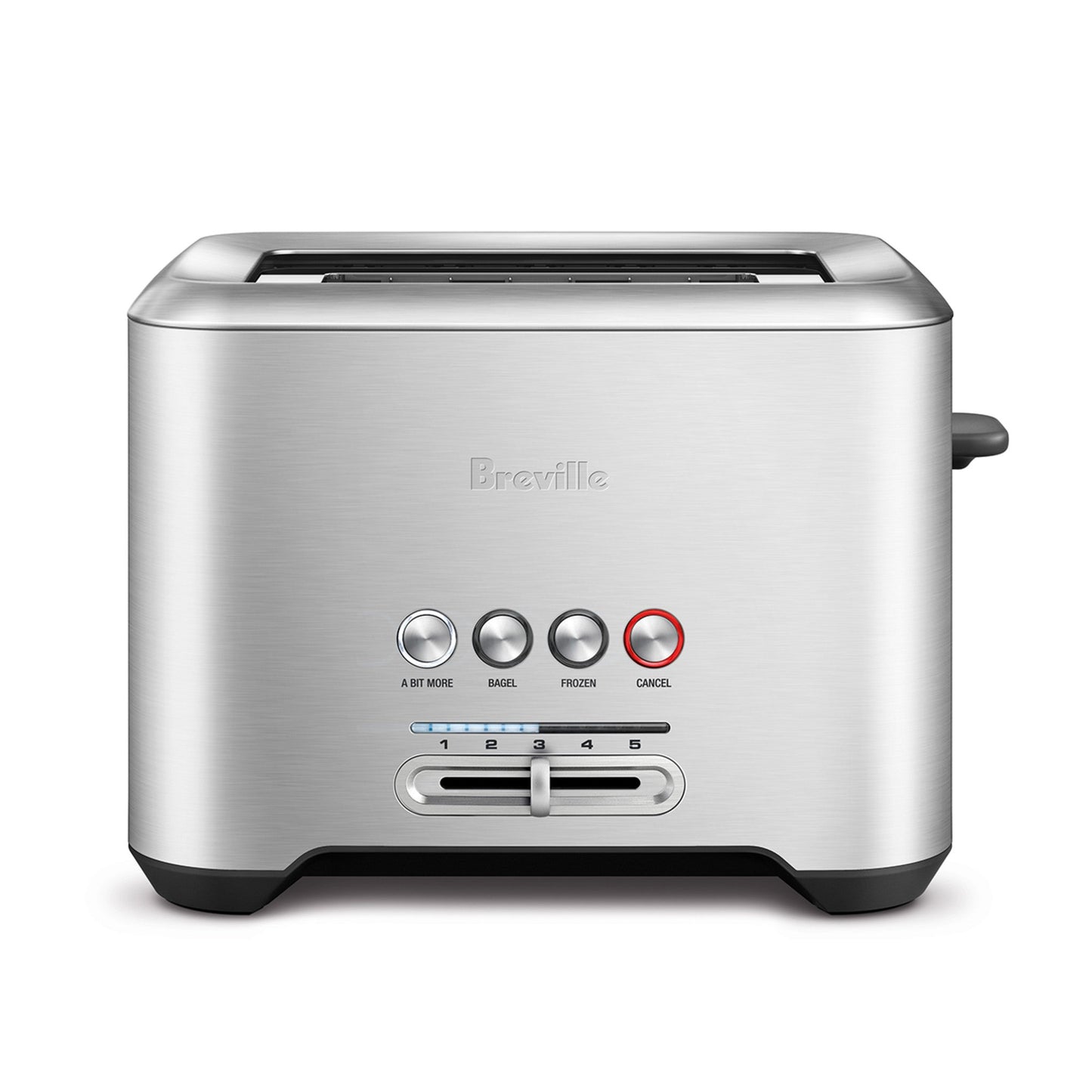 BREVILLE THE BIT MORE 2 SLICE TOASTER - BRUSHED STAINLESS STEEL