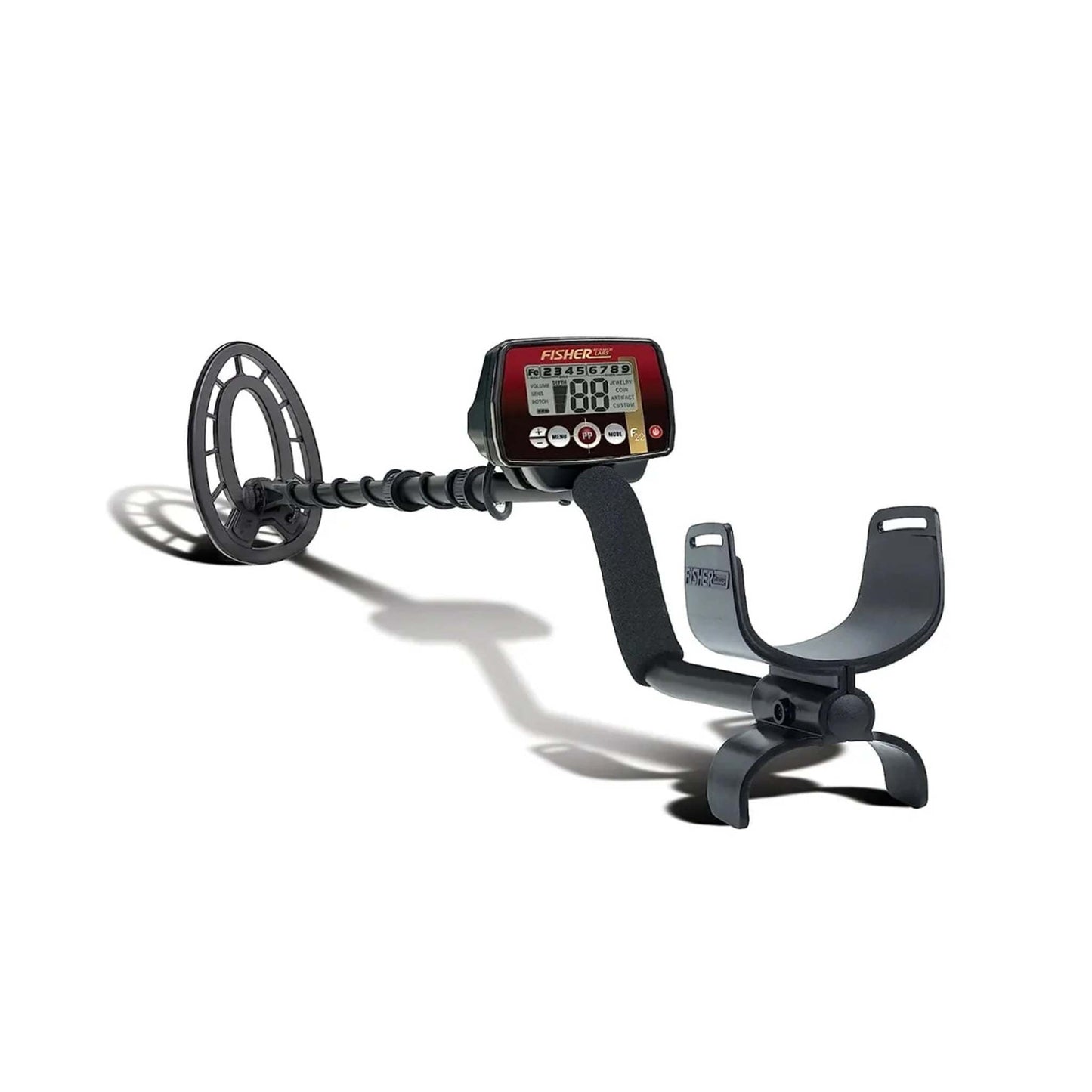 F22 WEATHERPROOF ALL-PURPOSE METAL DETECTOR