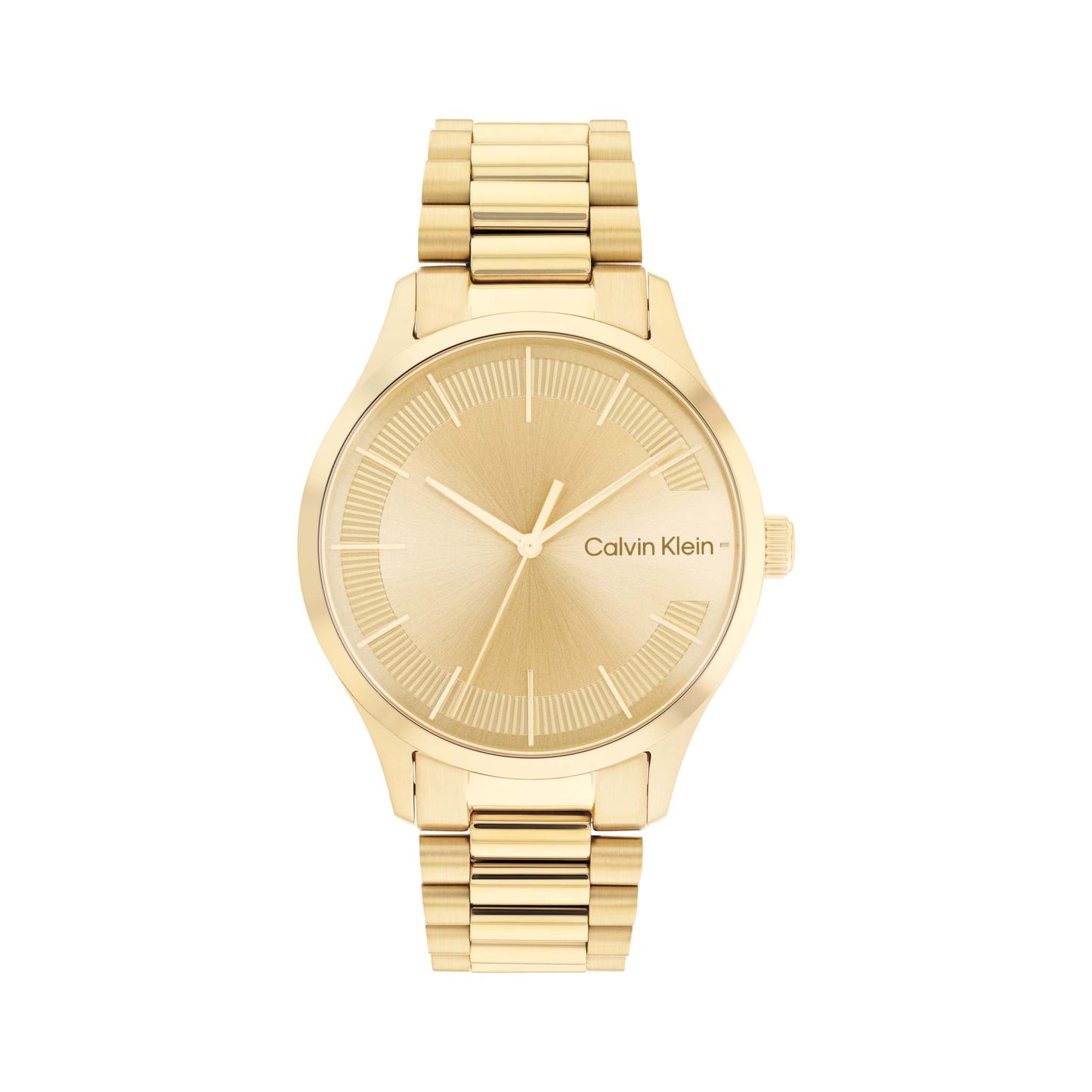 UNISEX C LOGO STAINLESSS STEEL WATCH