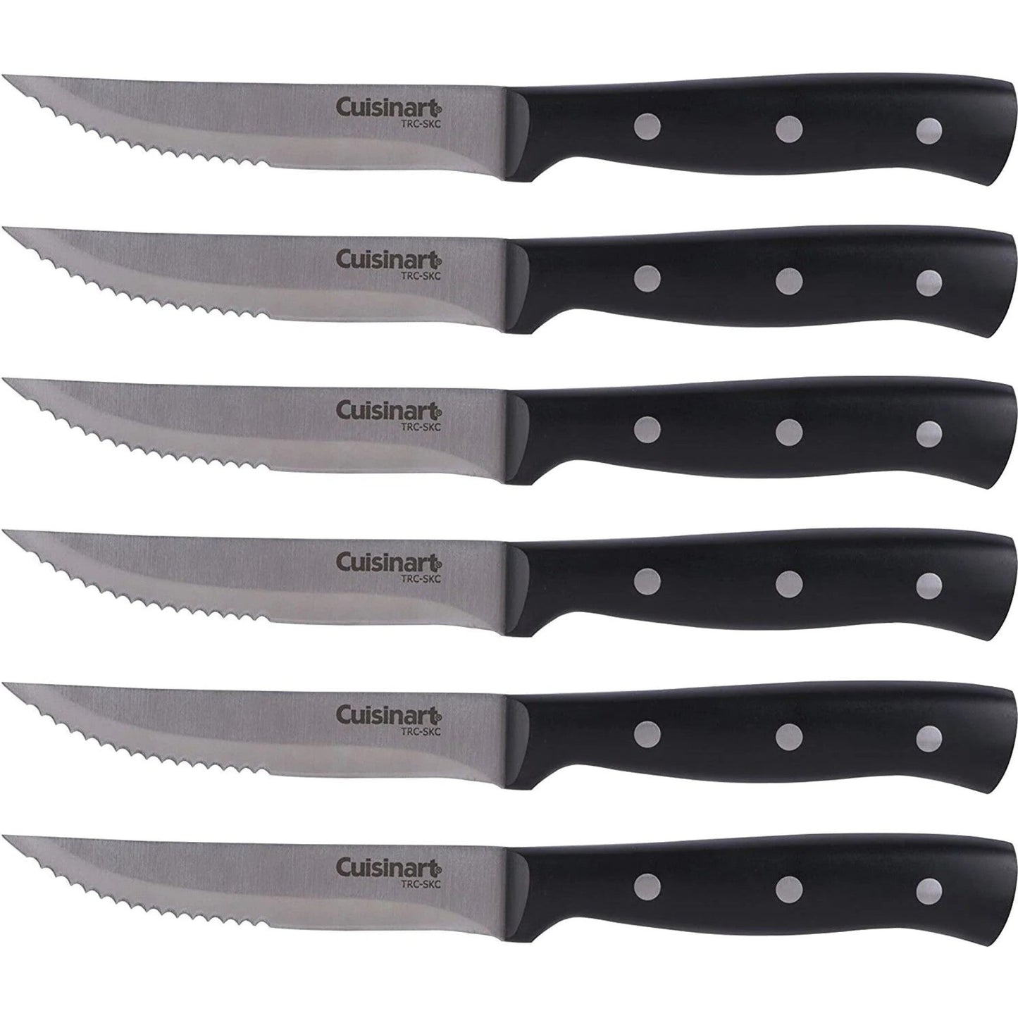 CUISINART 6PC TRIPLE-RIVET STEAK KNIFE SET