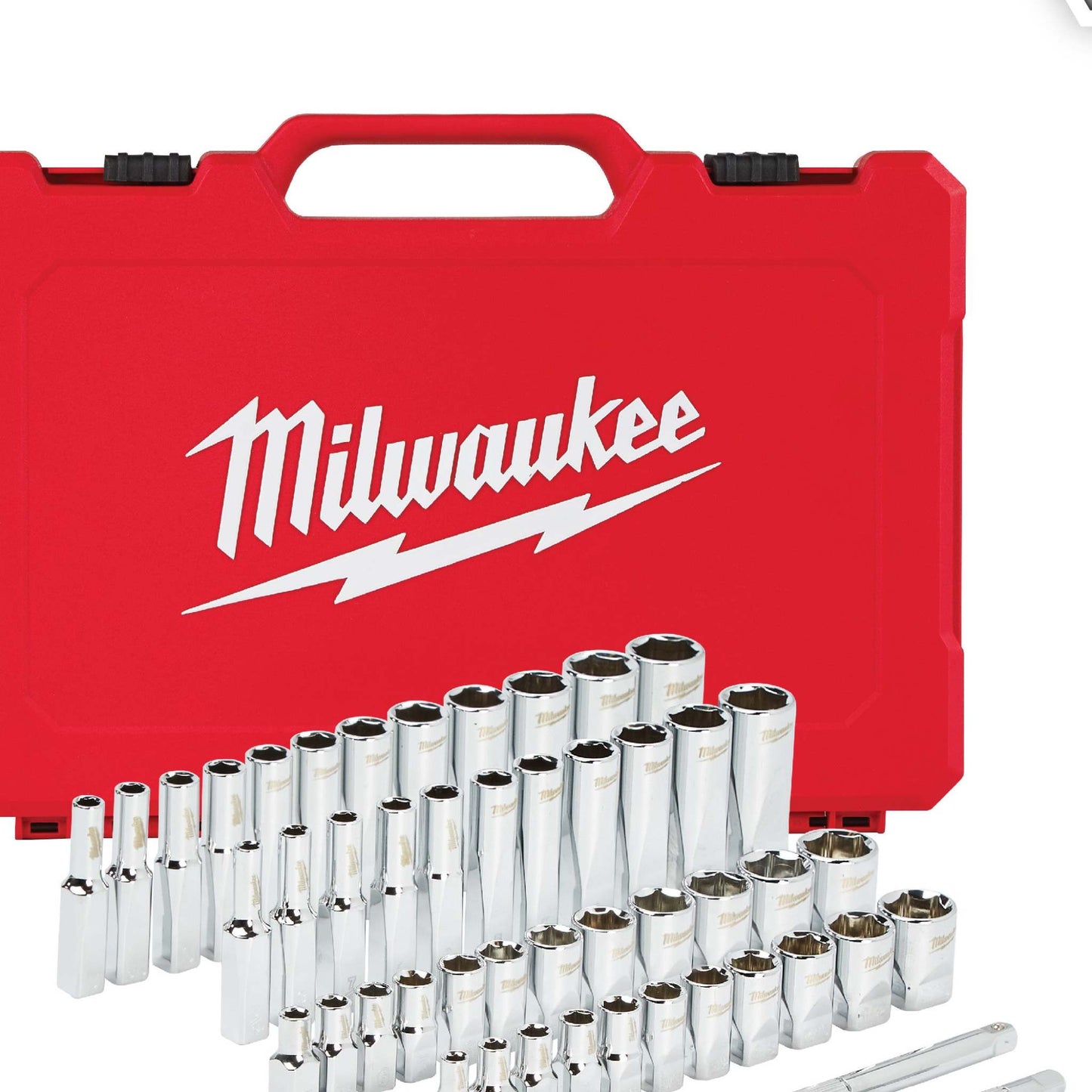 1/4" DRIVE 50PC DRIVE RATCHET & SOCKET SET - SAE & METRIC