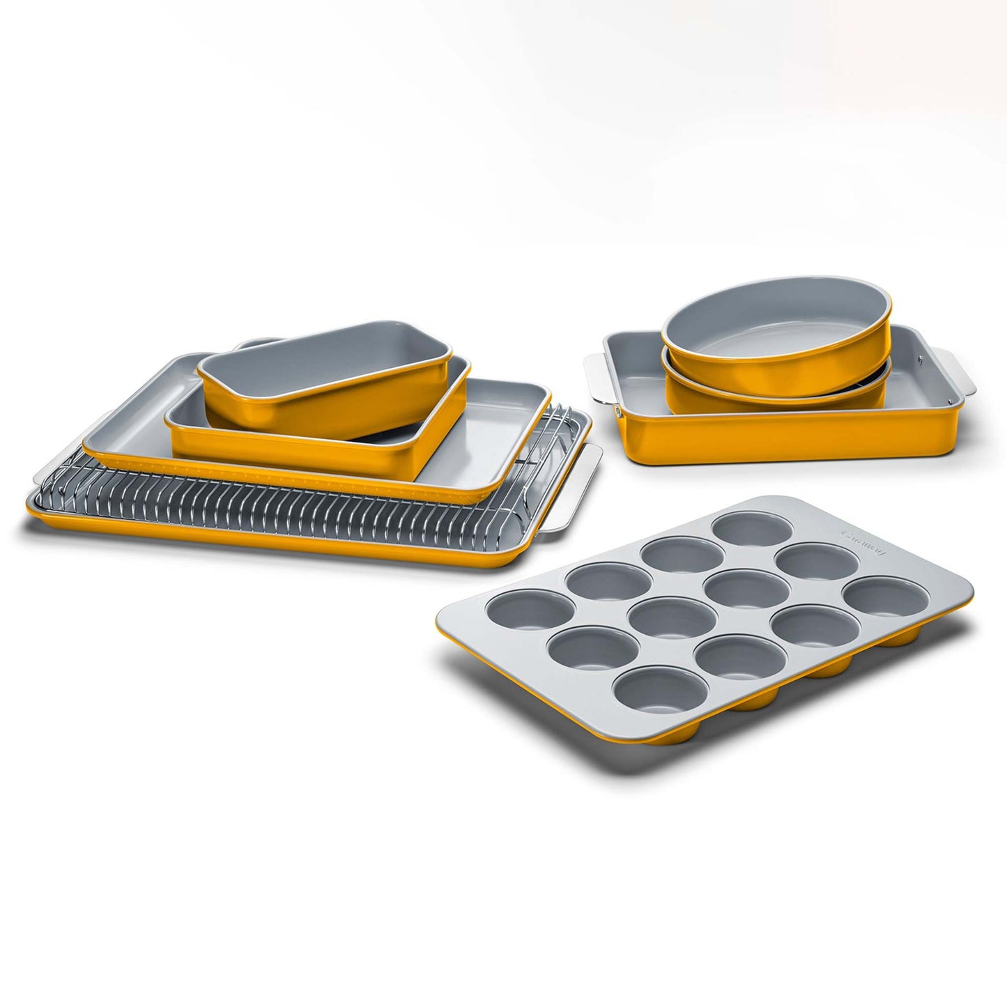 11PC NON-TOXIC NONSTICK CERAMIC MEGA BAKEWARE SET