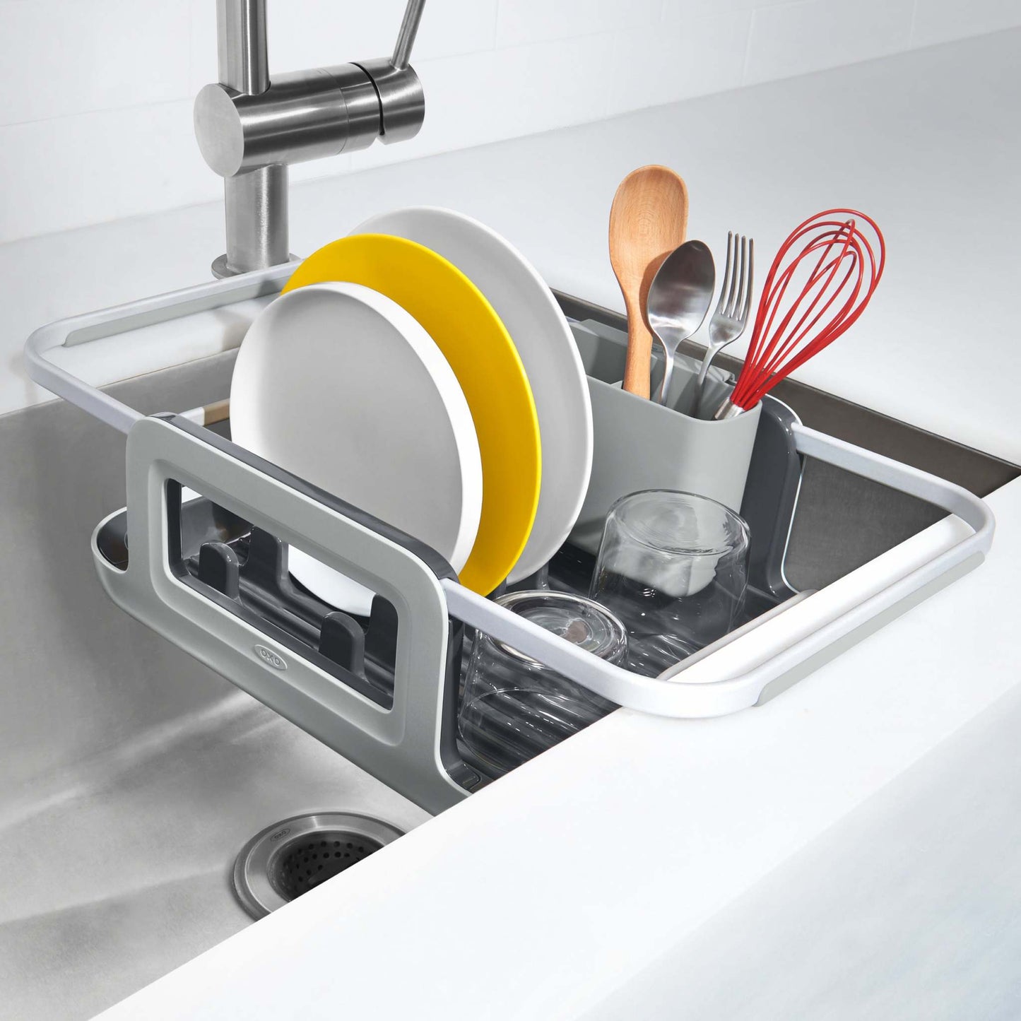 GOOD GRIPS OVER THE SINK DISH RACK