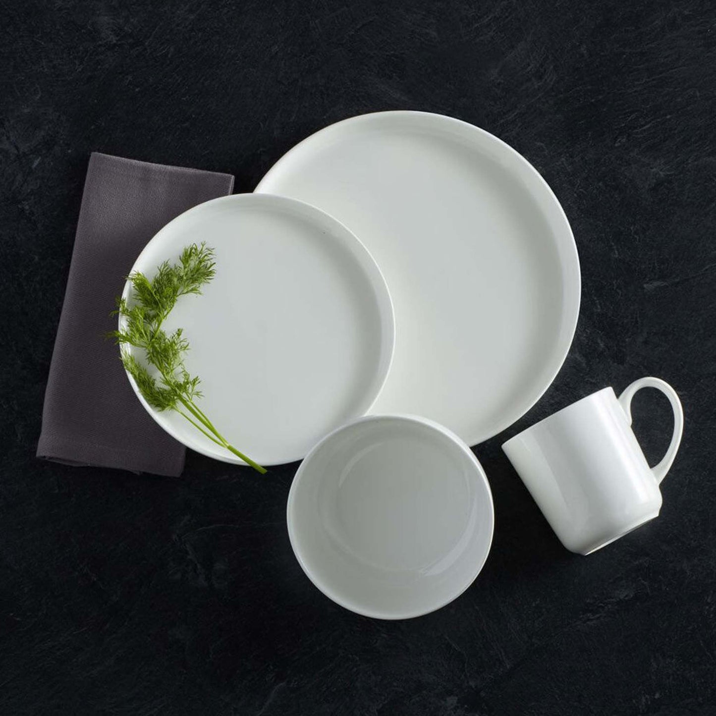 SAMANTHA 16PC BONE CHINA DINNERWARE SET