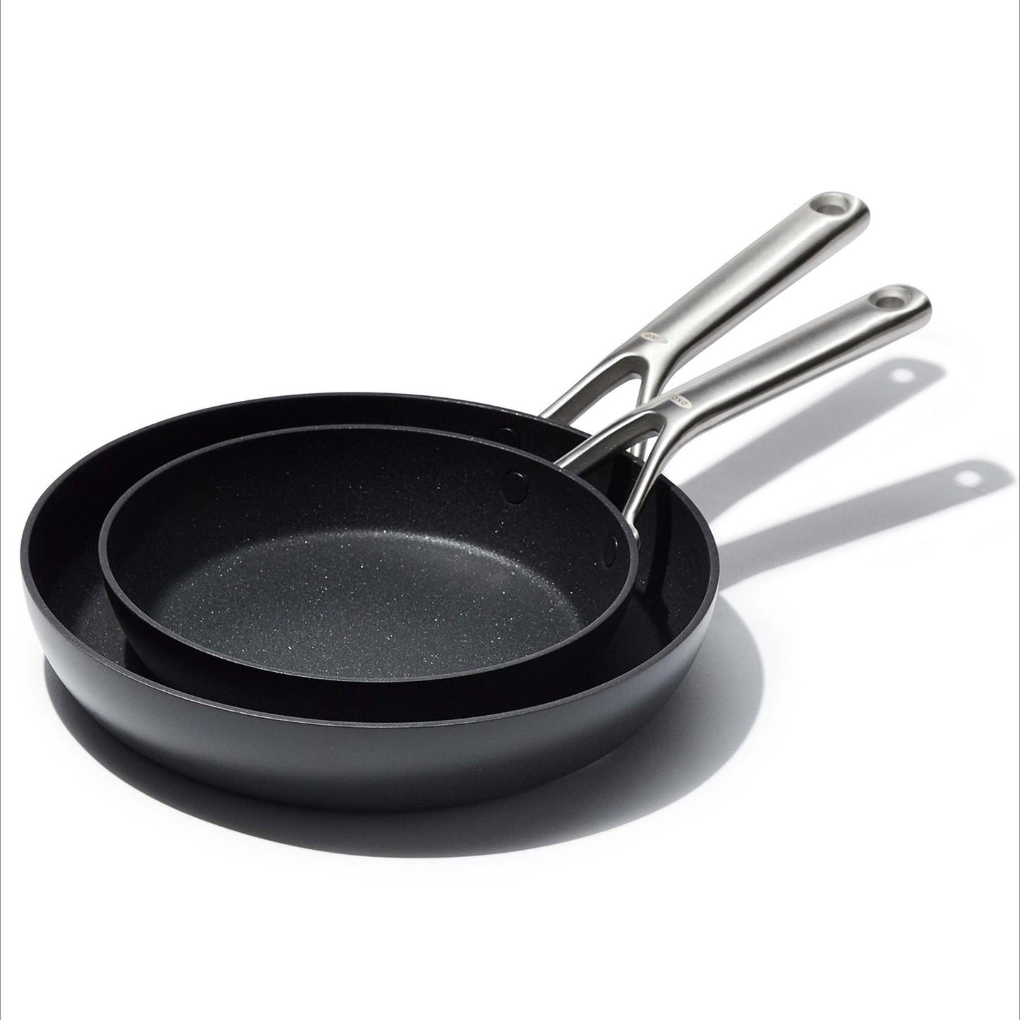 CERAMIC PROFESSIONAL 2PC NONSTICK FRY PAN SET