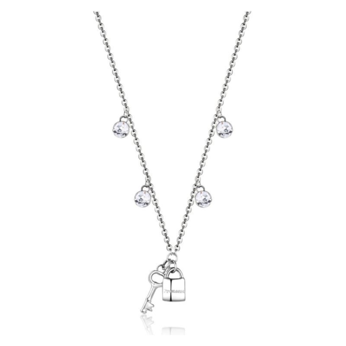 LOCK AND KEY CHAKRA NECKLACE