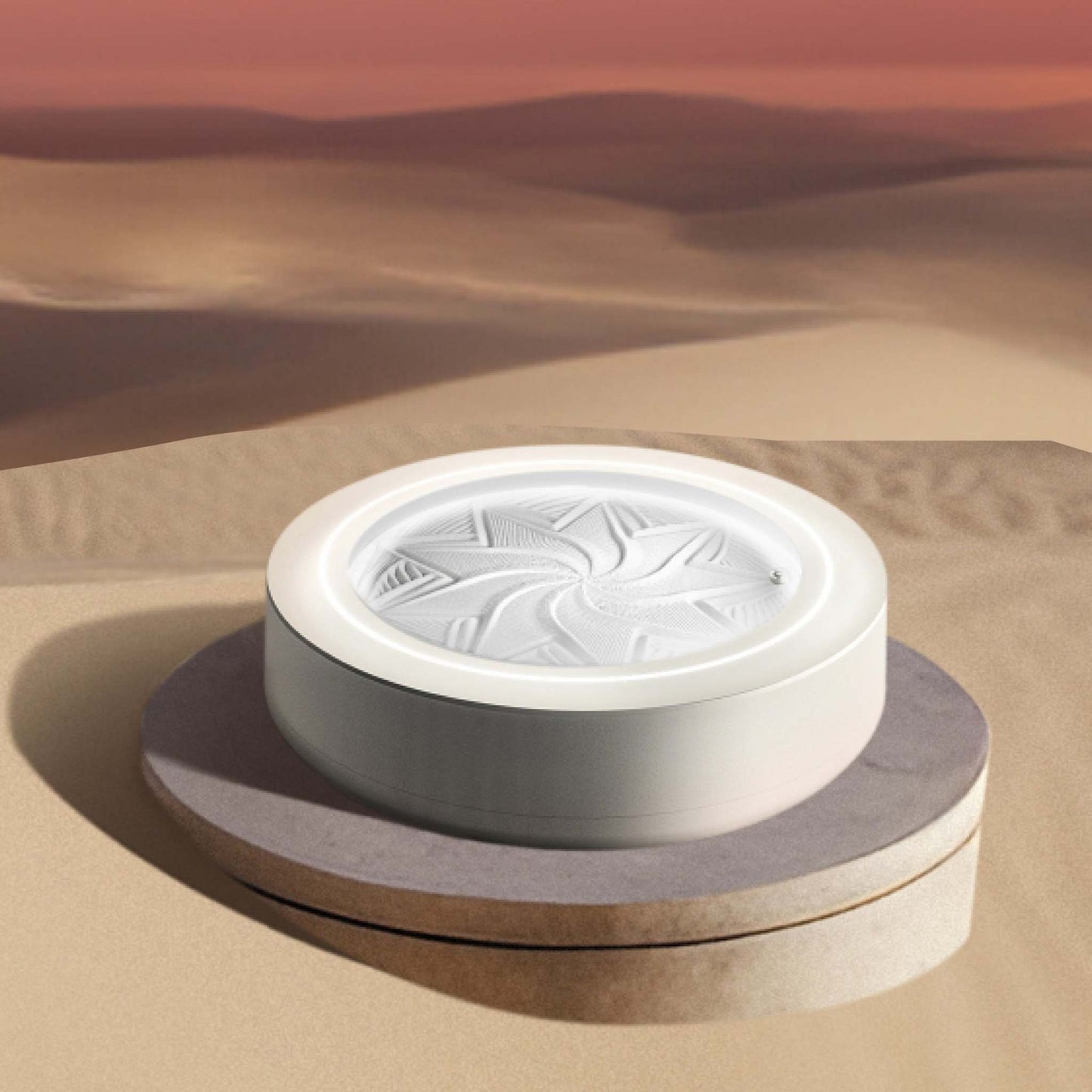 DRIFT 11" MEDITATION SAND TABLE CREAM