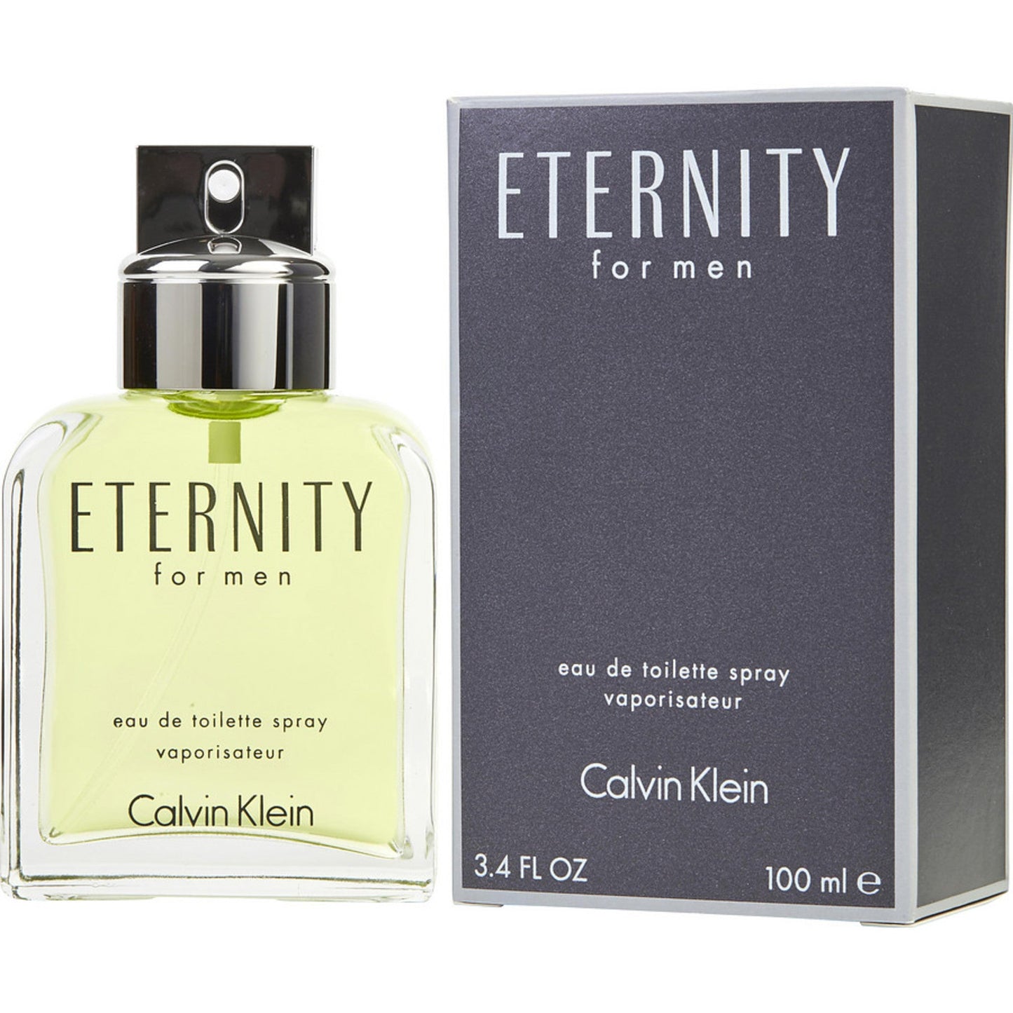 CALVIN KLEIN ETERNITY MENS 100ML EAU DE TOILETTE SPRAY