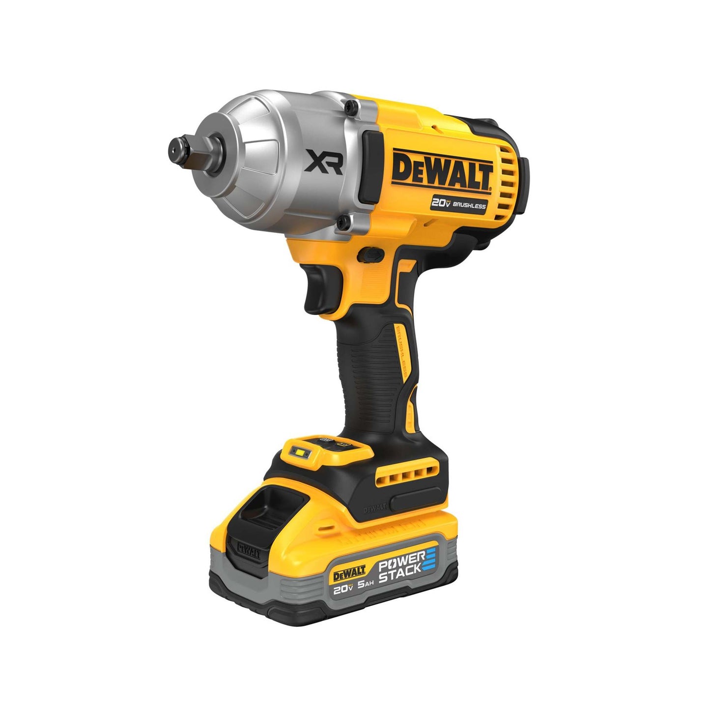 20V MAX XR HIGH TORQUE 1/2" IMPACT WRENCH KIT W/ POWERSTACK BATTERY