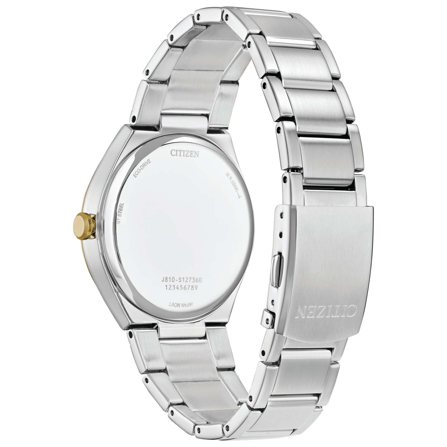 MEN'S CORPORATE EXCLUSIVE ECO-DRIVE TWO-TONE STAINLESS STEEL WATCH