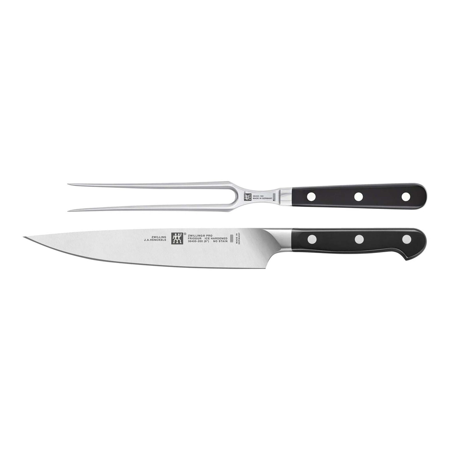 2PC PRO CARVING KNIFE & FORK SET