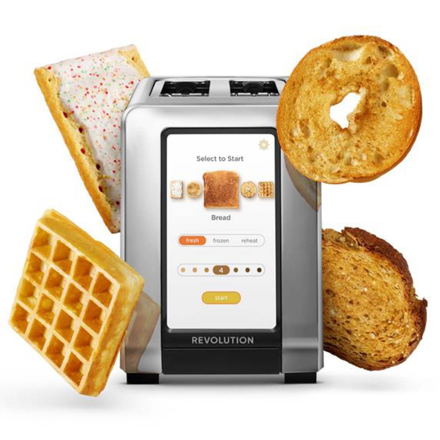 R180 CONNECT INSTAGLO TOUCHSCREEN TOASTER STAINLESS STEEL