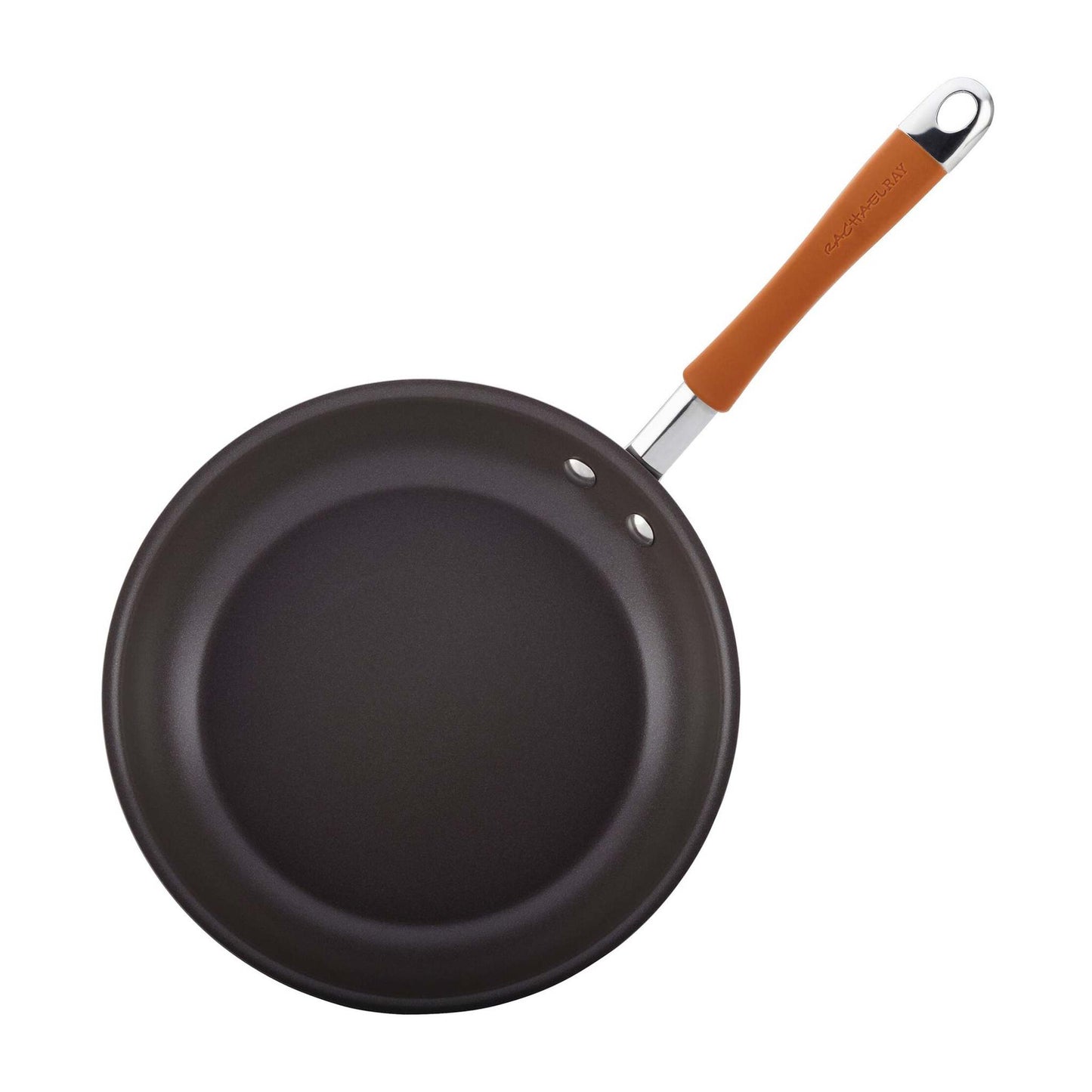 12PC CUCINA HARD-ANODIZED COOKWARE SET PUMPKIN HANDLES