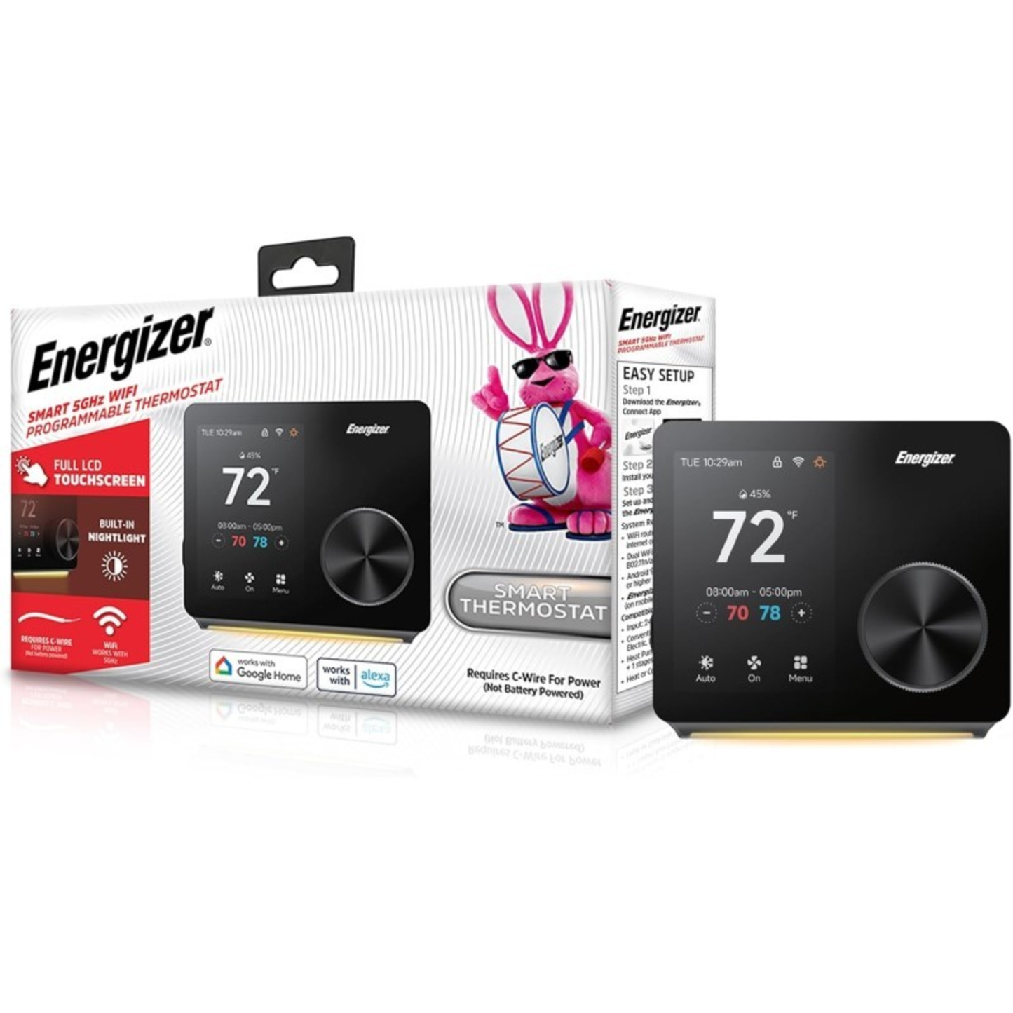 SMART THERMOSTAT WITH NIGHTLIGHT