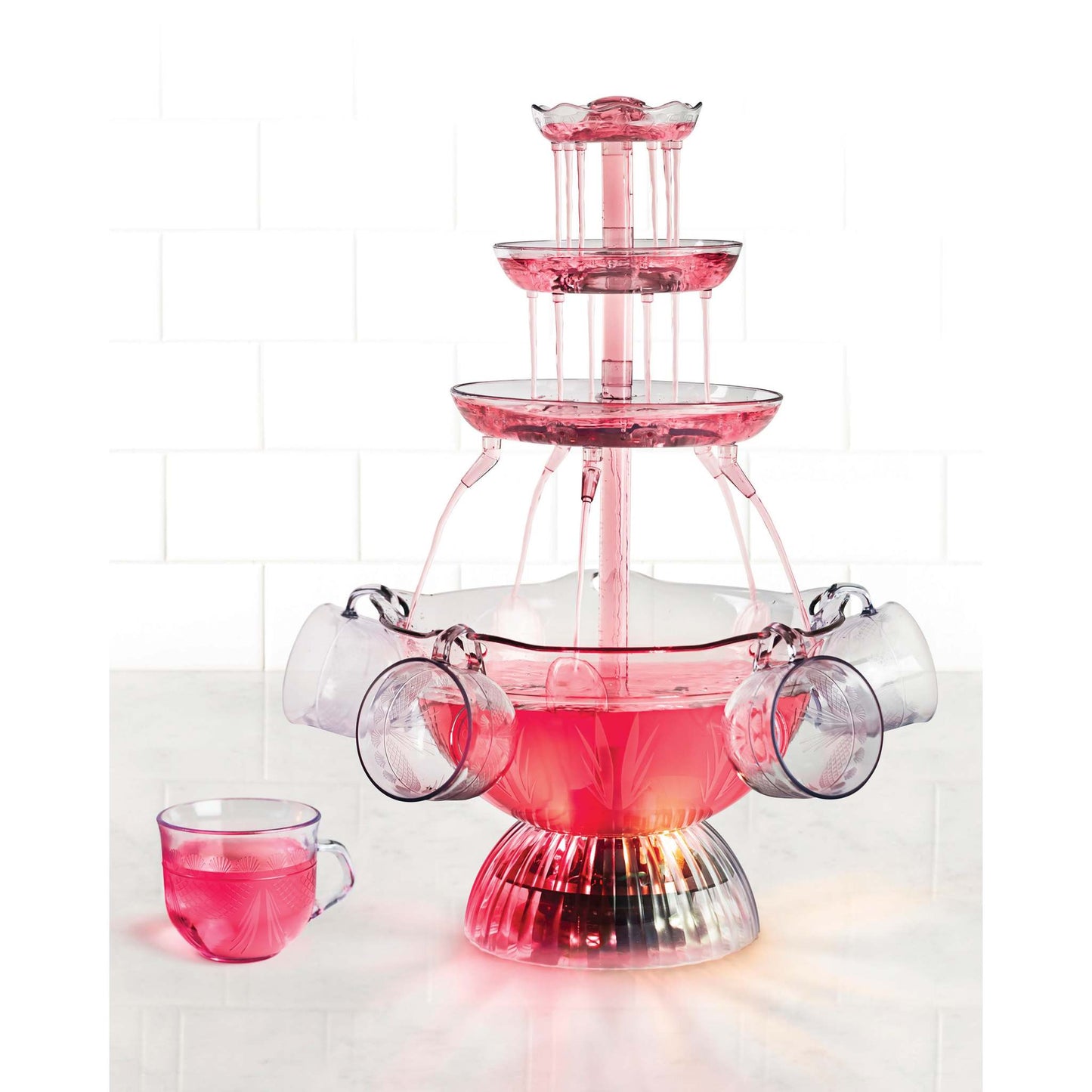 LIGHTED PARTY FOUNTAIN