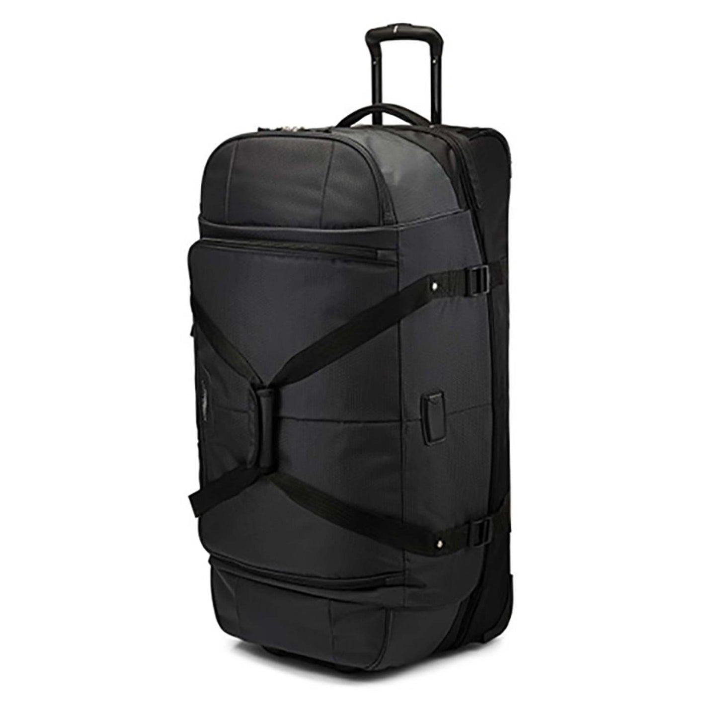 FAIRLEAD 34" DROP BOTTOM WHEELED DUFFEL MERCURY/BLACK