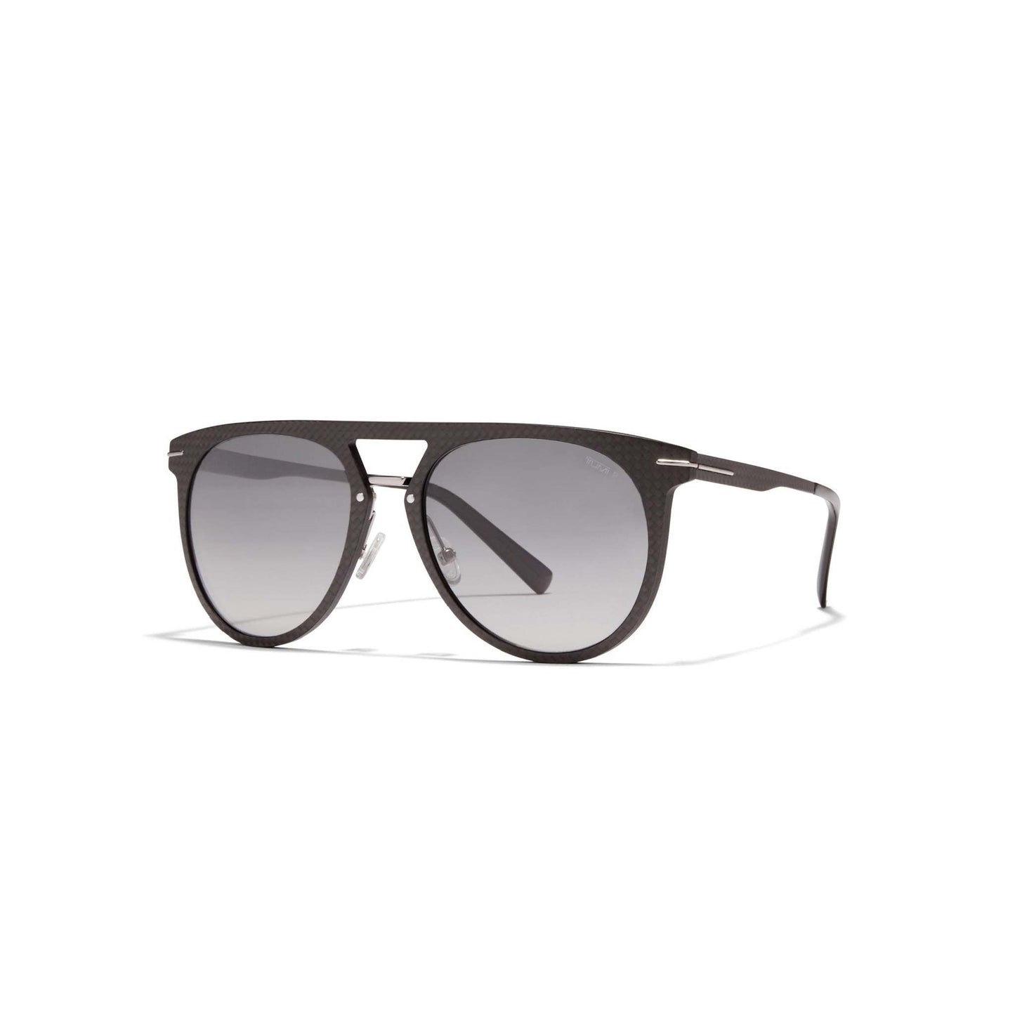 11 POLARIZED GRADIENT AVIATOR SUNGLASSES 55MM