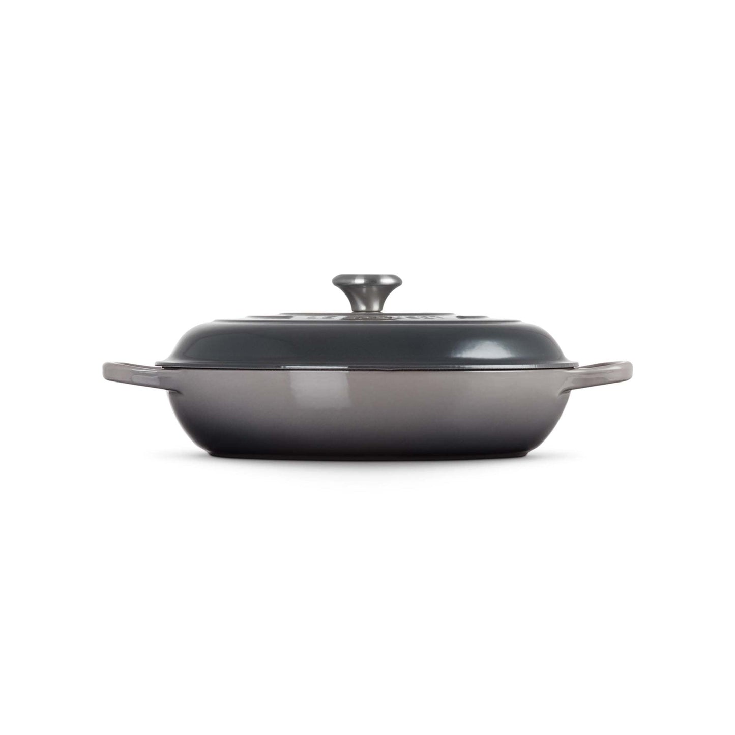 5QT SIGNATURE CAST IRON BRAISER OYSTER