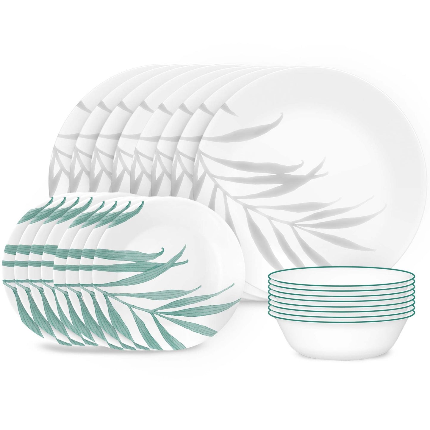 SOLAR PRINT 18PC DINNERWARE SET