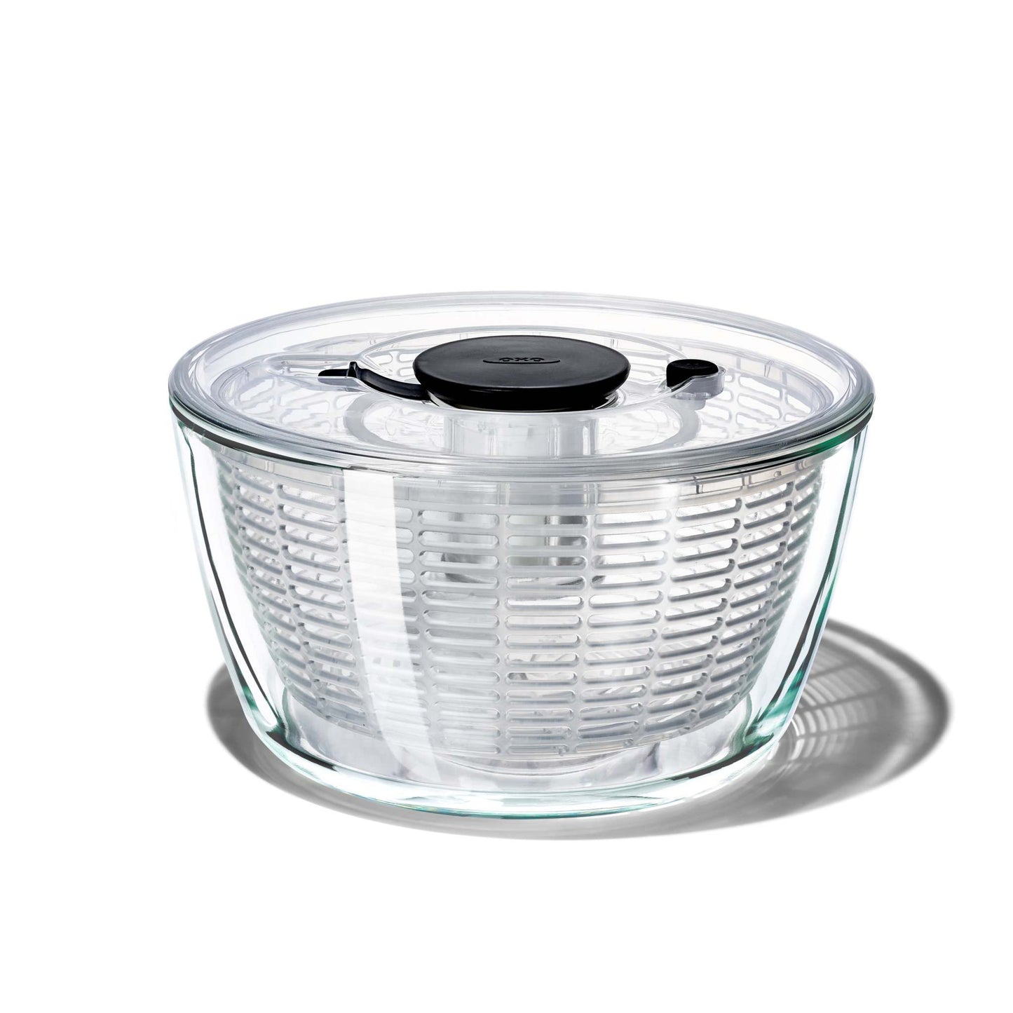 GOOD GRIPS GLASS SALAD SPINNER