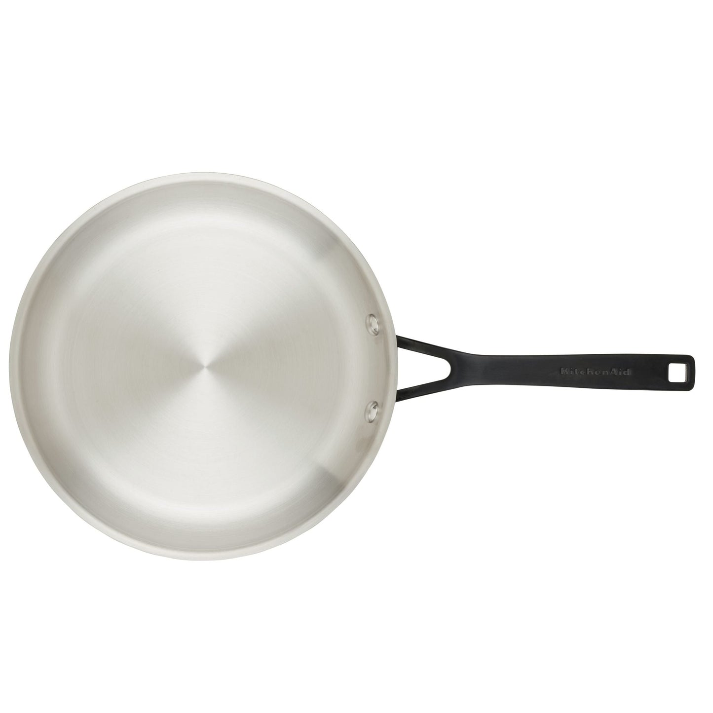 5-PLY CLAD STAINLESS STEEL 2PC FRY PANS 8" & 10"