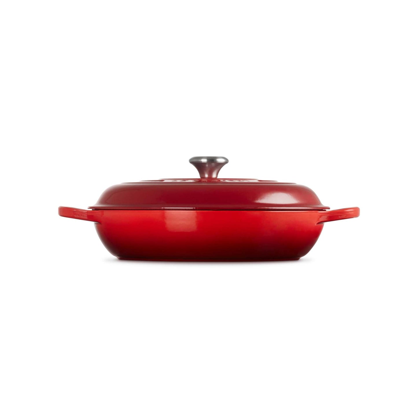 5QT SIGNATURE CAST IRON BRAISER CERISE