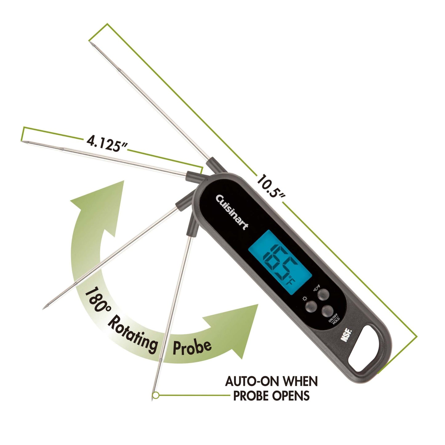 INSTANT READ FOLDING THERMOMETER