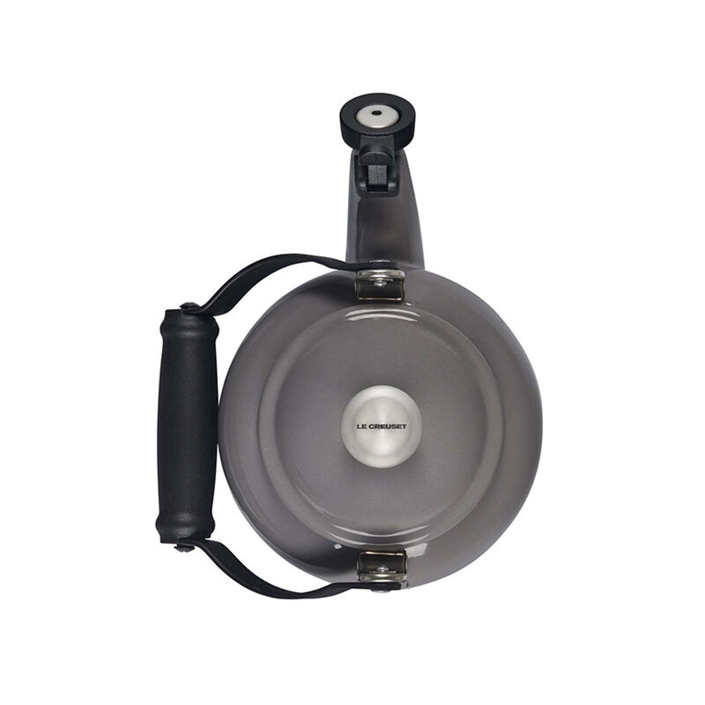 DEMI KETTLE W/ METAL FINISHES OYSTER