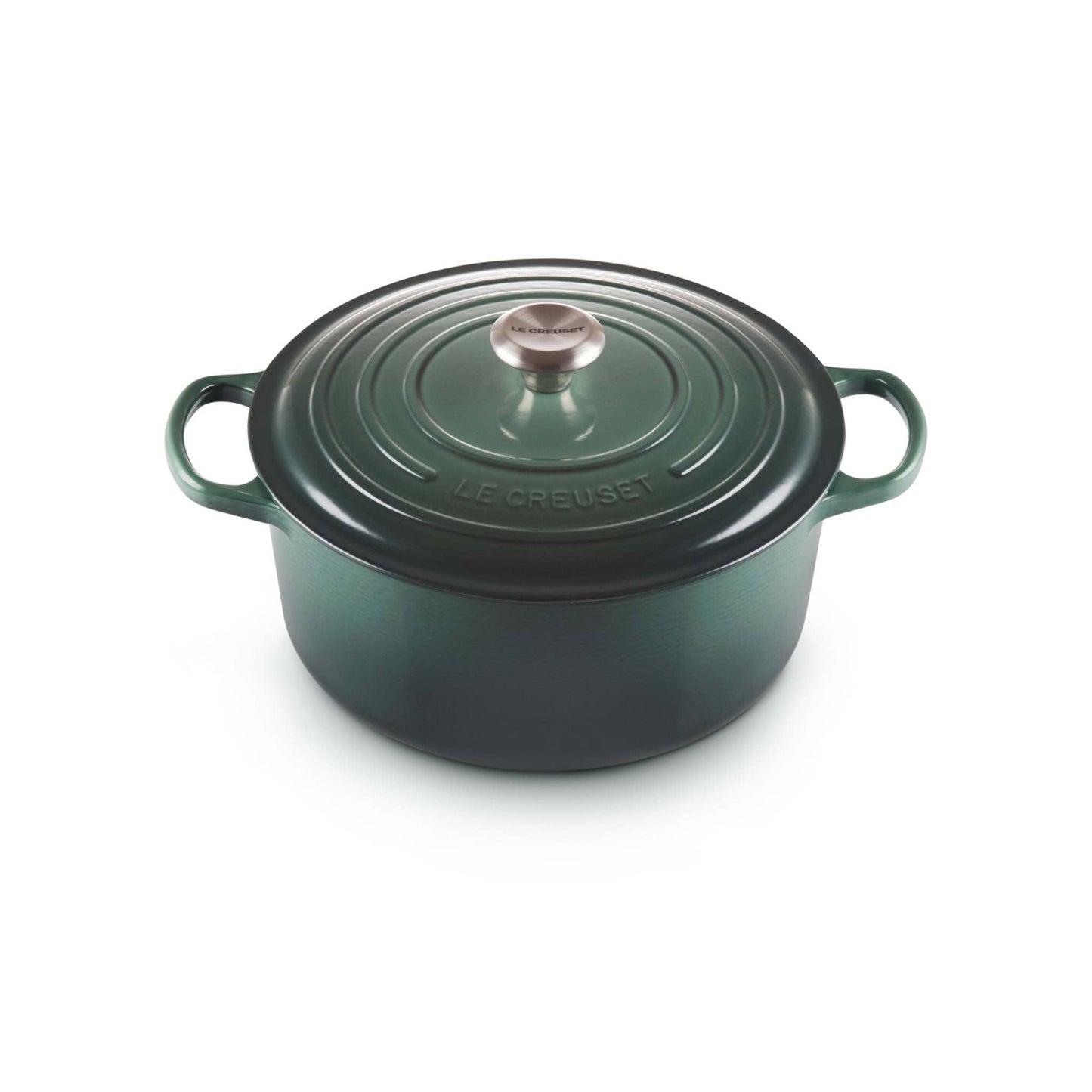 7.25QT SIGNATURE CAST IRON ROUND DUTCH OVEN ARTICHAUT