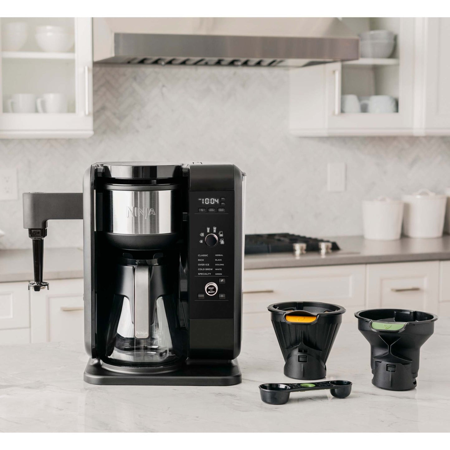 HOT & COLD BREWED COFFEE SYSTEM W/ GLASS CARAFE