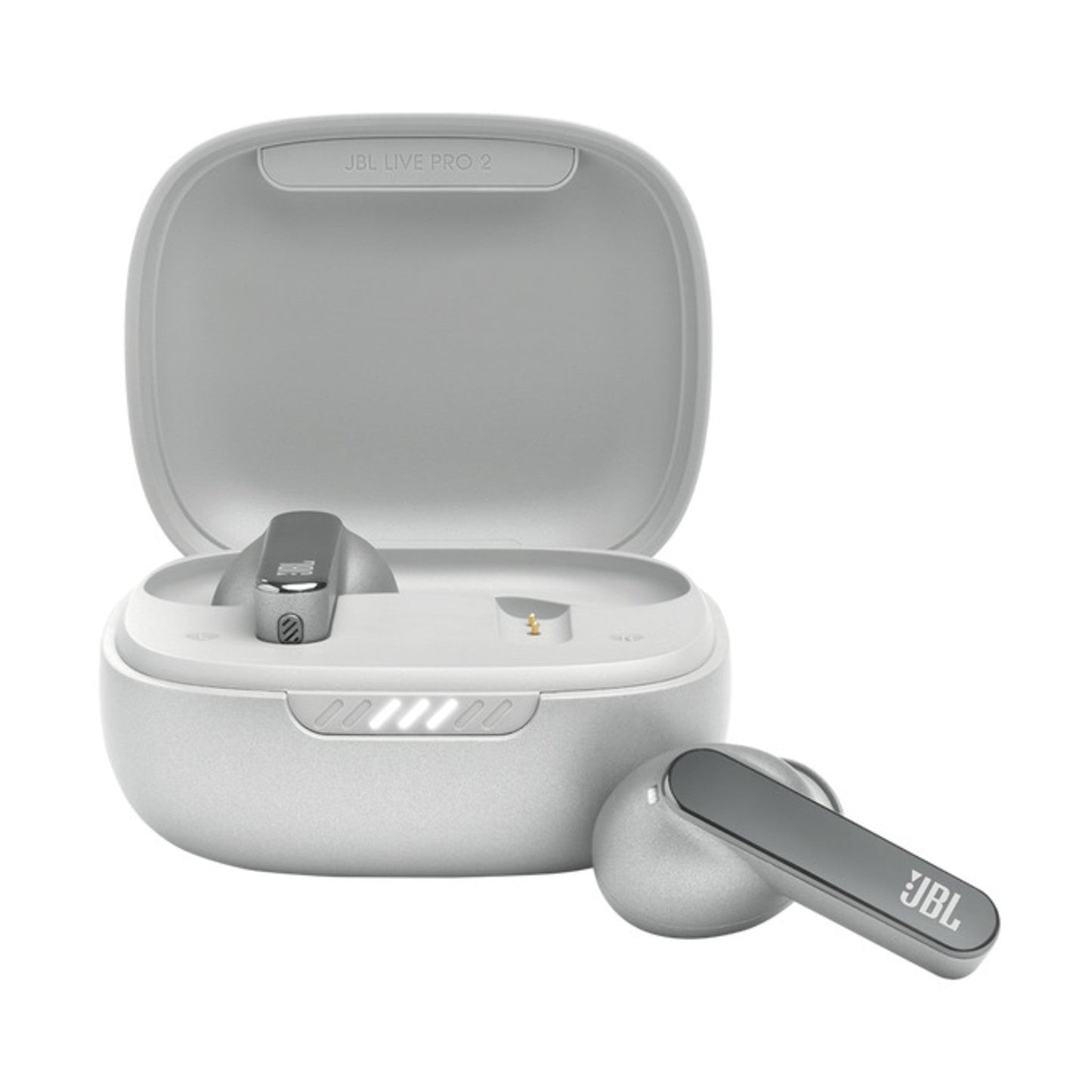 JBL LIVE PRO2 TRUE WIRELESS NOISE CANCELLING EARBUDS - SILVER