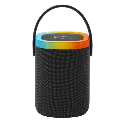 HaloSpark Portable Bluetooth Speaker W/ Lightshow Black
