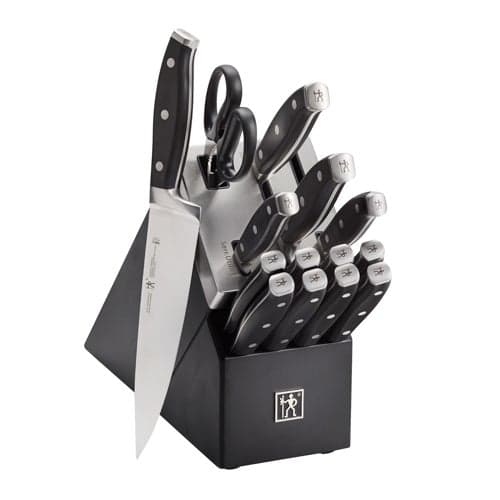 Forged Premio 15pc Self-Sharpening Knife Block Set