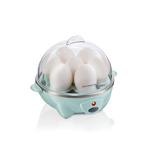 3-in-1 Egg Cooker w/ 7 Egg Capacity Teal