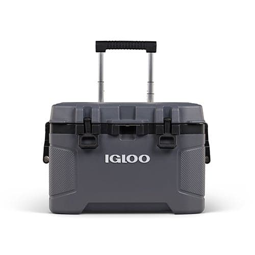 Trailmate 52qt Roller Cooler Carbonite/Obsidian