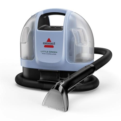 Little Green Mini Cordless Portable Carpet Cleaner Lake Blue