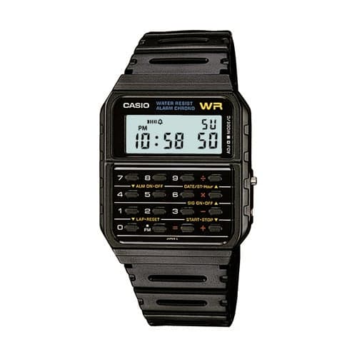 Calculator Watch Black