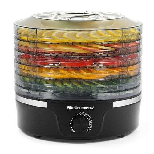 5 Tier Food Dehydrator w/ Adjustable Temperature Controls