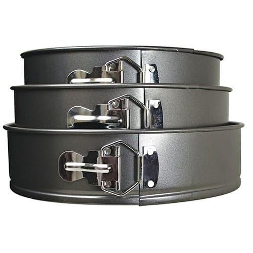 Bakeins 3pc Springform Pan Set